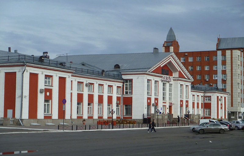 Железнодорожный вокзал Барнаул