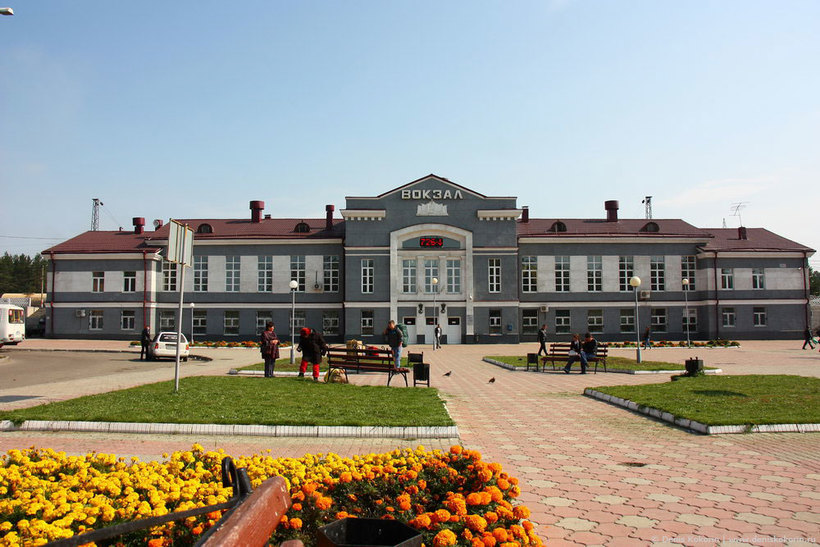 Железнодорожный вокзал Ангарск