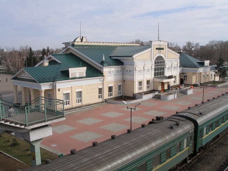 Железнодорожный вокзал Рубцовск