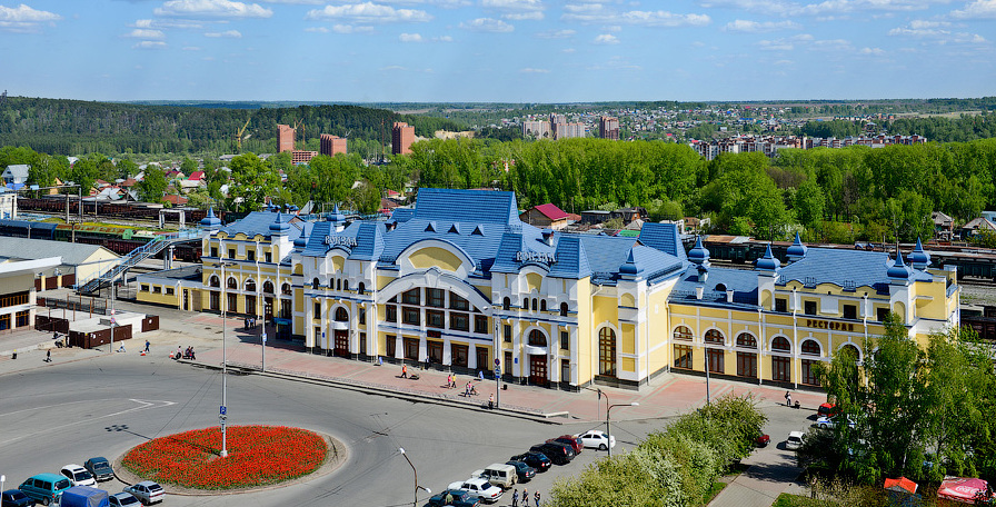 Железнодорожный вокзал Томск