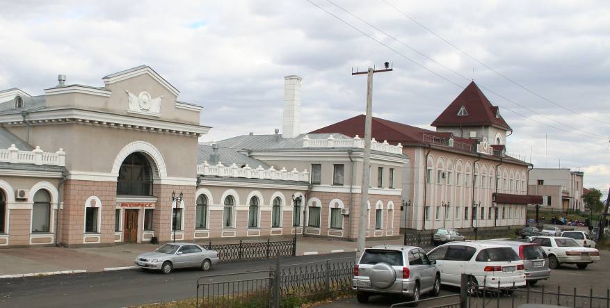 Железнодорожный вокзал Гродеково