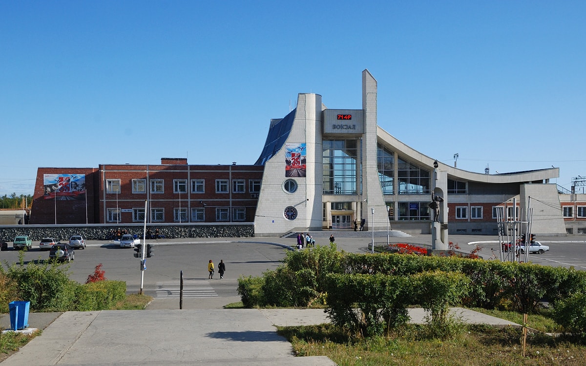 Железнодорожный вокзал Северобайкальск