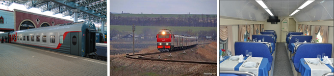 Фирменный поезд Анапа – Москва (011Э/012М)