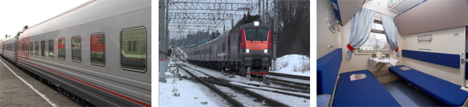 Фирменный поезд Ярославль – Москва (105Я/106Я)